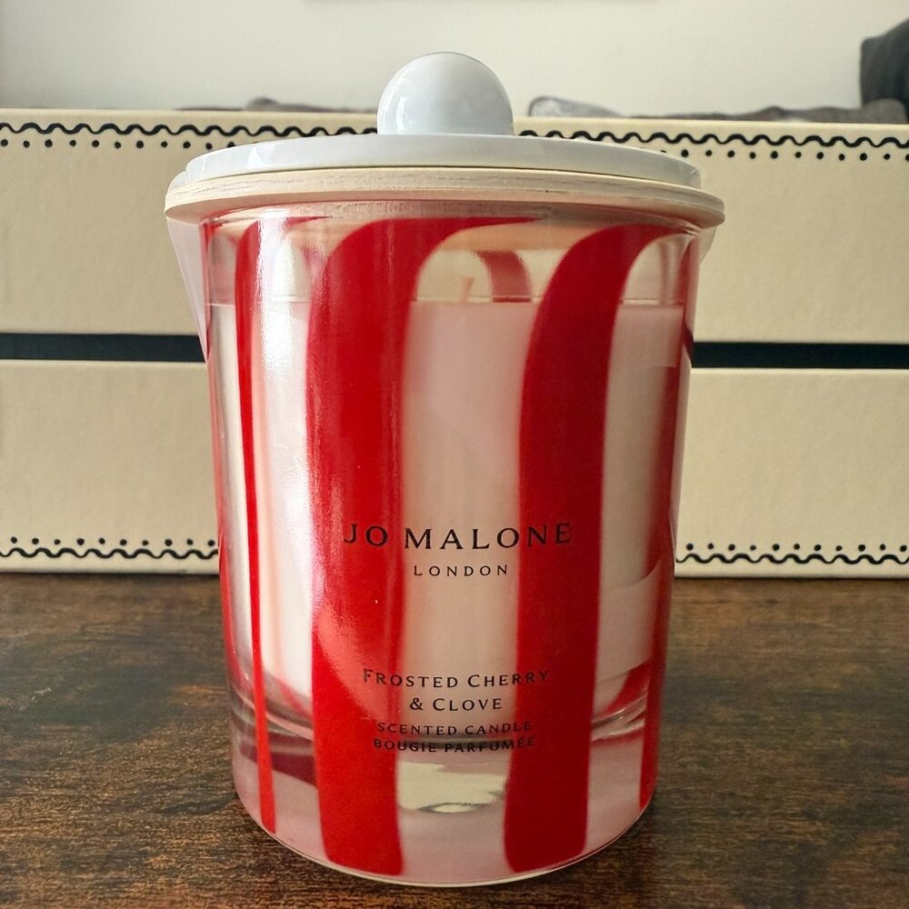 Jo Malone Frosted Cherry & Clove Home Candle Limited Edition